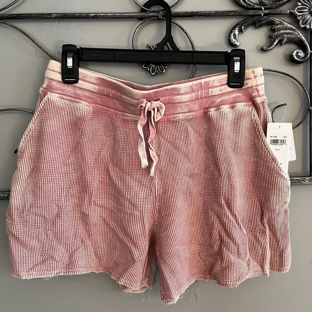 Splendid Mineral Wash Drawstring Shorts size small $88